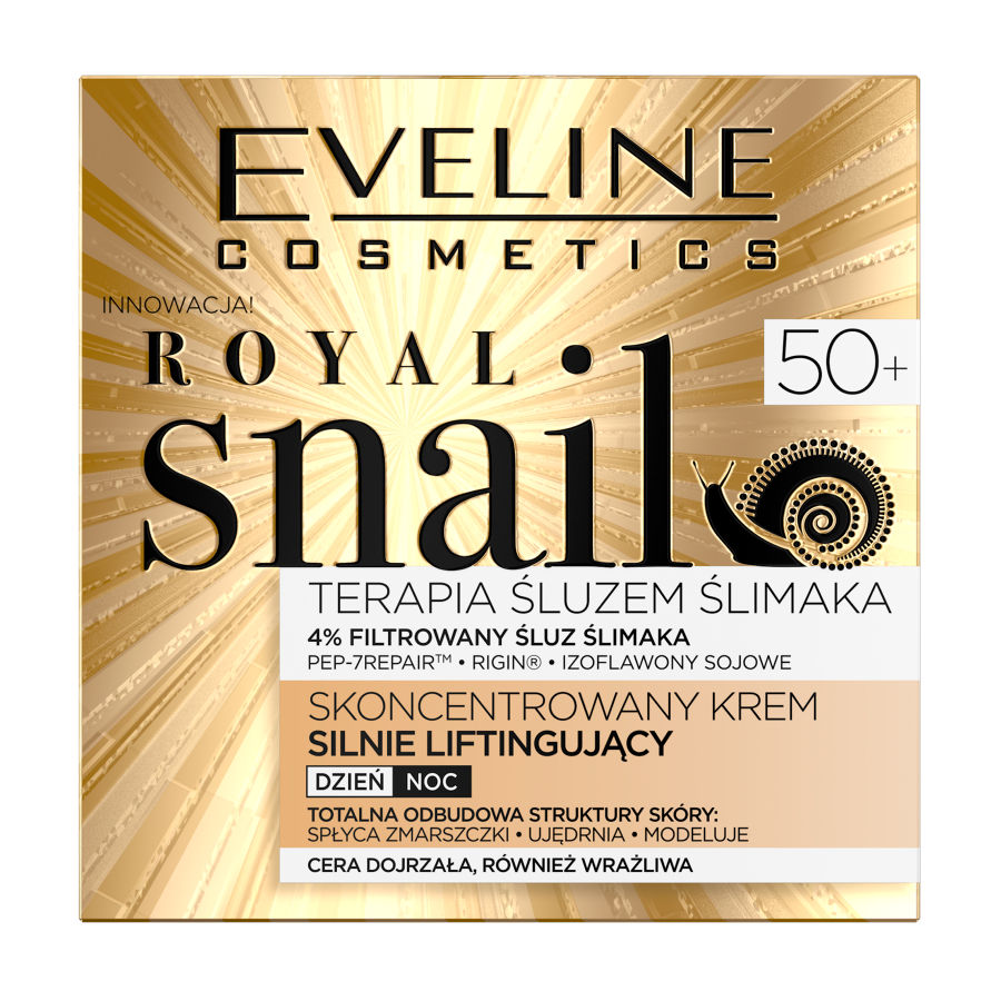 EVELINE 50+ საცხ-კონცენტრანტი ინტენსიური ლიფტინგი 50 მლ (ეველაინი)