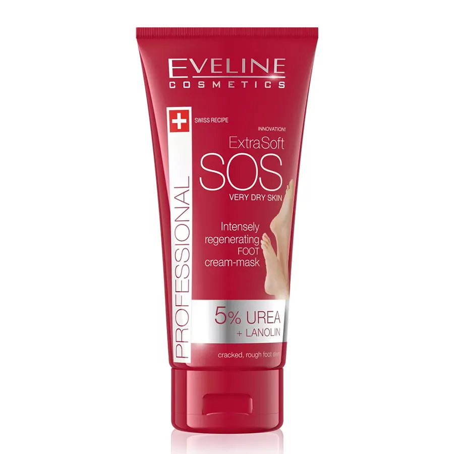 EVELINE EXTRA SOFT PROFESSIONAL - ინტენსიურად მარეგენირებელი ფეხის კრემ ნიღაბი 100 მლ (ეველაინი)
