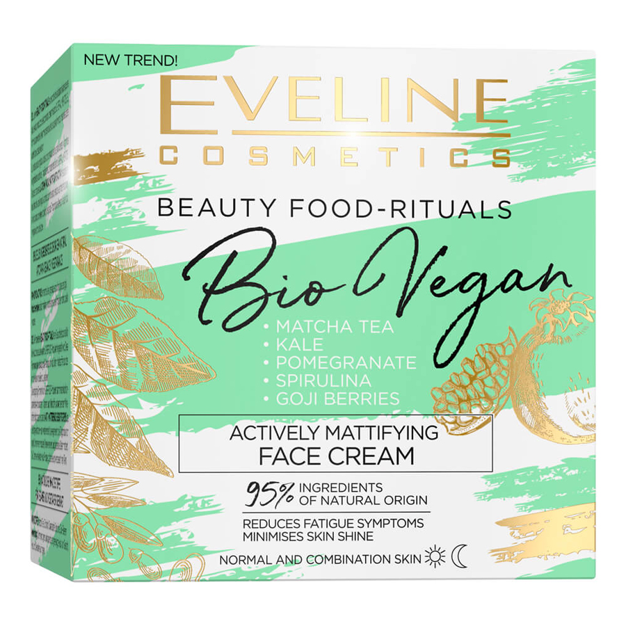 EVELINE ვეგანური დღის და ღამის კრემი 50 მლ (ეველაინი)