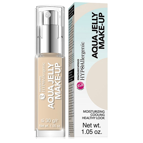 BELL HYPOAllergenic Aqua Jelly Make-up დამატენიანებელი ტონალური 03 (ბელი)