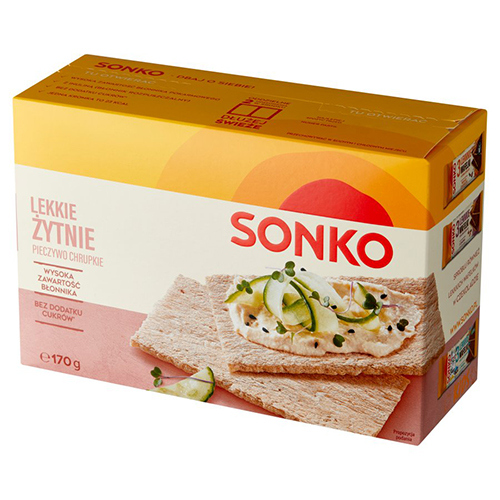 Sonko ხრაშუნა პური შვიდი მარცვლის-170გრ/5902180210505
