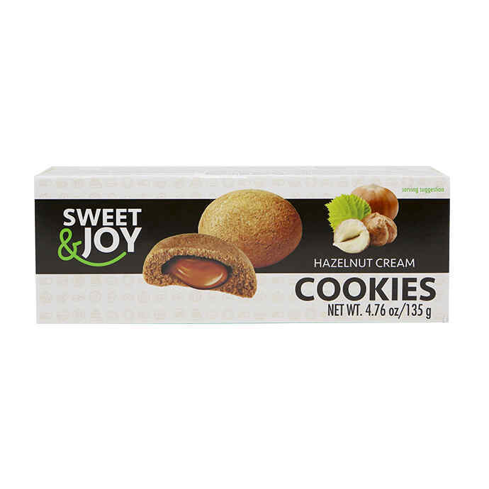 ორცხობილა/Sweet Brands/თხილის კრემით/135გ.