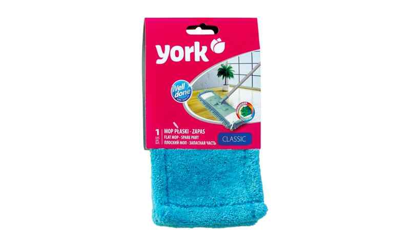 YORK მოპის სათადარიგო მიკროფიბრა 42x13სმ-1ც/5903355070641