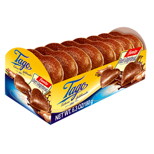 5908310282237 ნამცხვარი ჯინჯერის საოჯახო/Tago/180გრ