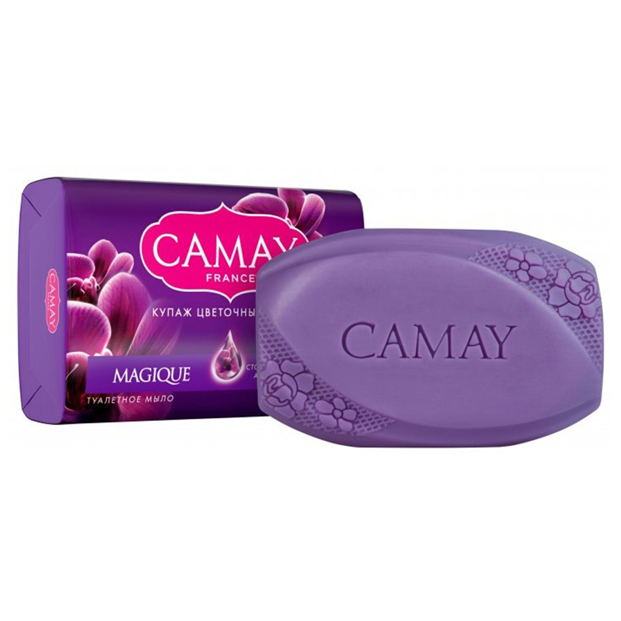 CAMAY მყარი საპონი ორქიდეა 85 გრ (ქემეი)