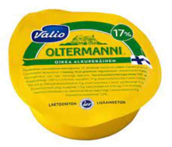 ყველი /Valio/ ოლტერმანი 17% 39371 /22*450 გრ
