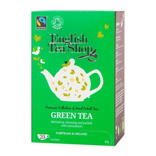English Tea shop - ორგანული მწვანე ჩაი, 40გ