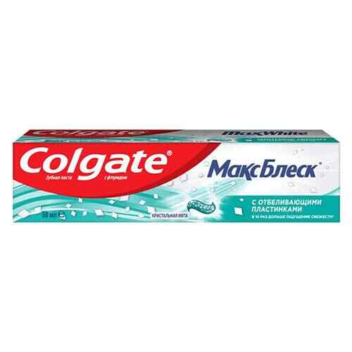 COLGATE MaxWhite Crystal Mint 50 მლ. კბილის პასტა