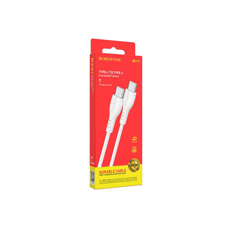 ბოროფოუნ BX51 60W TYPE-C TO TYPE-C/6931474751676