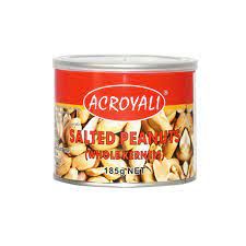 6934541101336 მიწისთხილი მარილიანი /აკროიალი/ 185 გრ
