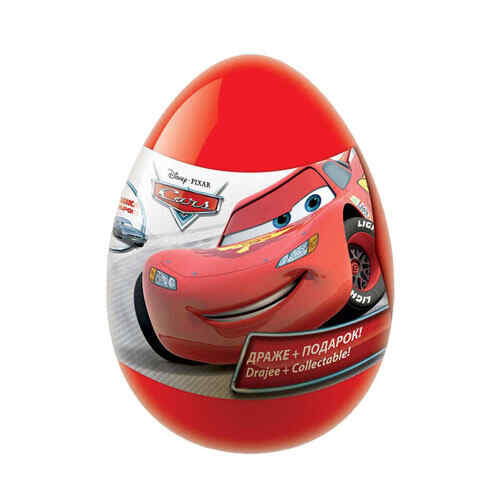 პლ.კვერცხი კონფიტრეიდი DISNEY CARS დრაჟეთი 20 გრ / 6942971507734