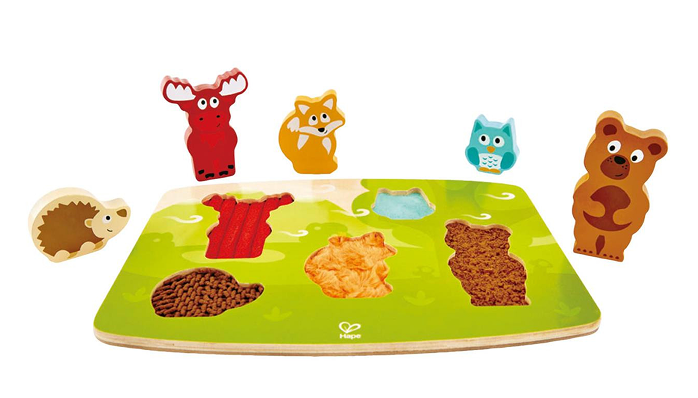 Hape- ტყის ცხოველების ტაქტილური თავსატეხი