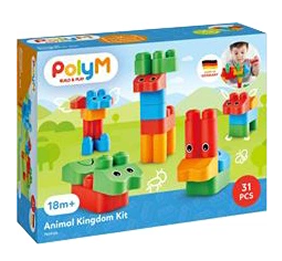 Poly-m - Hape- ცხოველთა სამეფოს ნაკრები