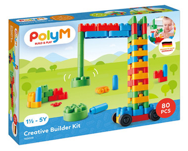 Poly-m - Hape- კეატიული სამშნებელო ნაკრები
