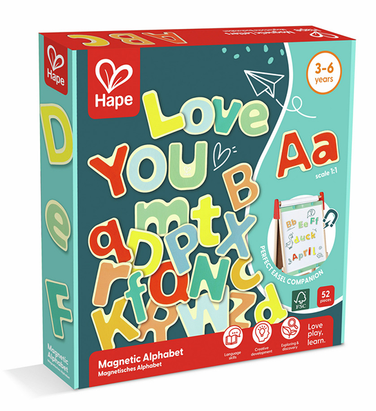 Hape- მაგნიტური ასოები