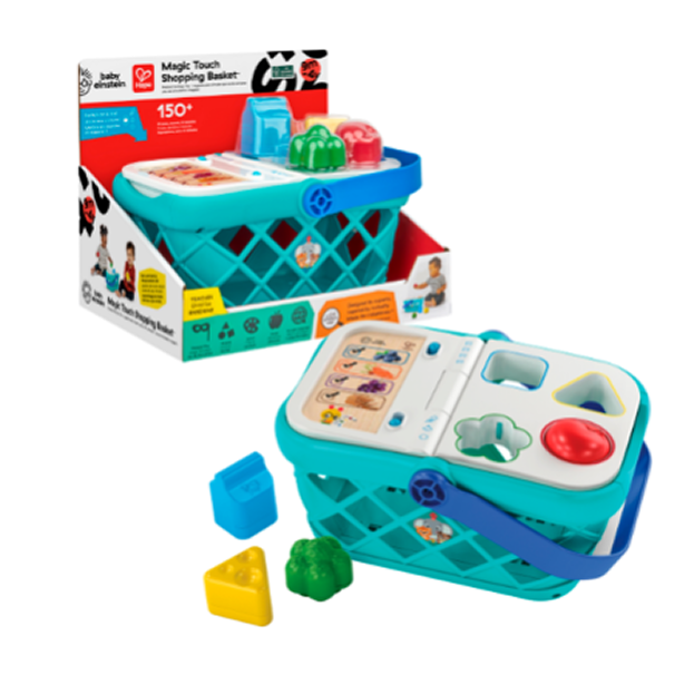 Hape- ფორმების დასახარისხებელი საყიდლების კალათა