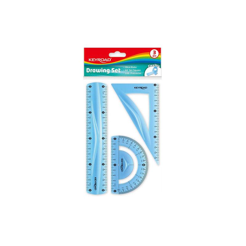 დრეკადი სახაზავების კომპლექტი-3ც/6954884503345