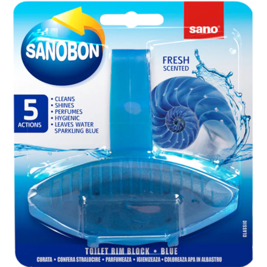 SANO BON BLUE უნიტაზის საწმენდი არომატიზატორი 55 გრ (სანო)