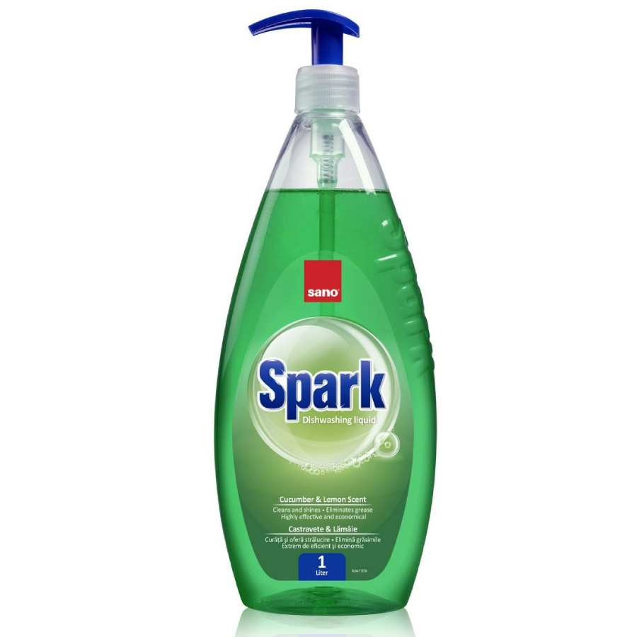 SANO SPARK ჭურჭლის სარეცხი გელი 1 ლ (სანო)