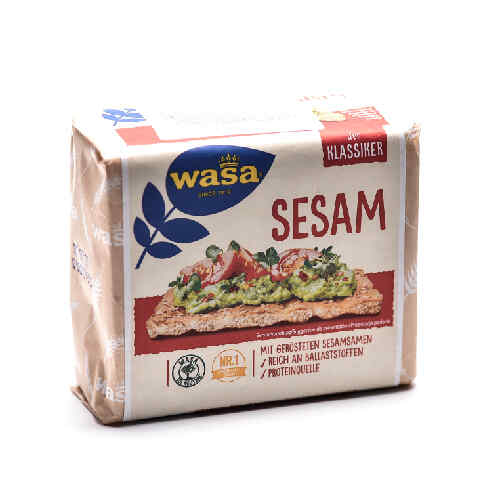 ხრაშუნა პური სეზამის მარცვლებით /WASA/ 200 გრ
