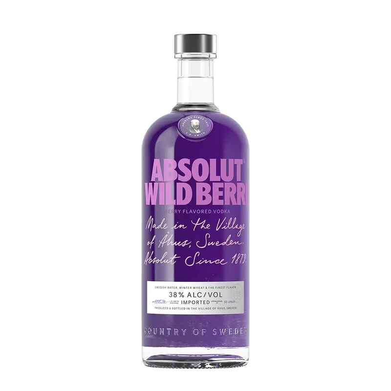 Absolut Wildberri 1 L 38 % - არაყი აბსოლუტი ვაილდბერი