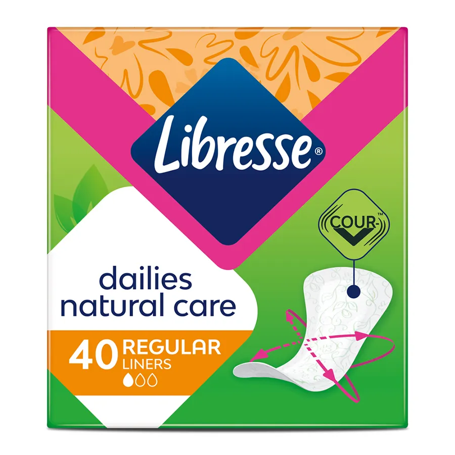 LIBRESSE 1 წვეთიანი ყოველდღიური ჰიგიენური საფენი 40 ც (ლიბრესი)