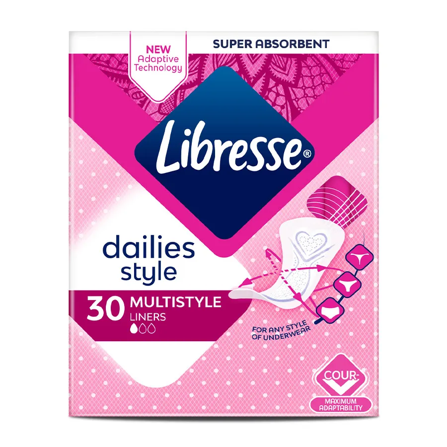 LIBRESSE 1 წვეთიანი ყოველდღიური ჰიგიენური საფენი 30 ც (ლიბრესი)