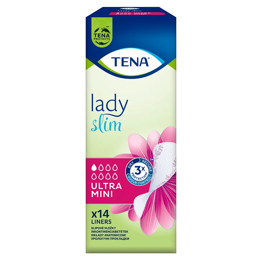 TENA Lady 1 წვეთიანი უროლოგიური საფენი 14 ც (ტენა)