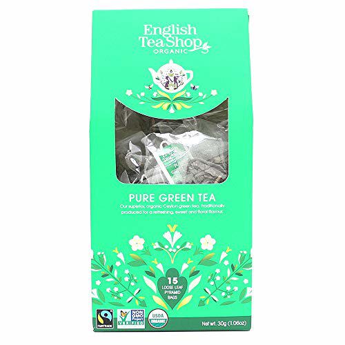 English Tea shop -ორგანული მწვანე ჩაი / English Tea Shop / პირამიდა 6*30გ