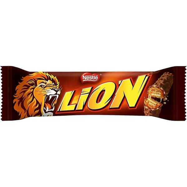 LION შოკოლადის რიგელი