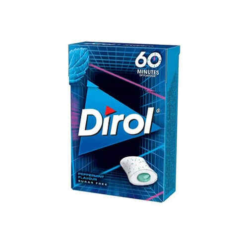 დიროლი 60 წუთი პიტნის 19,5გ საღეჭი რეზინა