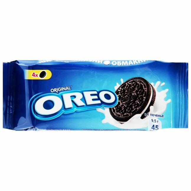 Oreo ბისკოტი ვანილის გემოთი 38გ