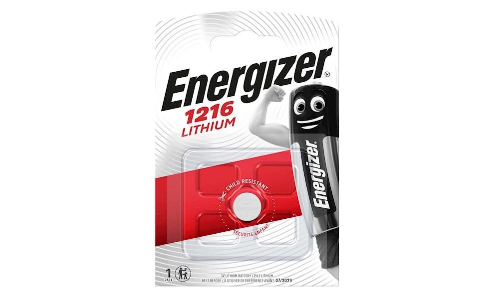 ENERGIZER ლითიუმის ელემენტი ღილაკი 1 ც. 1216