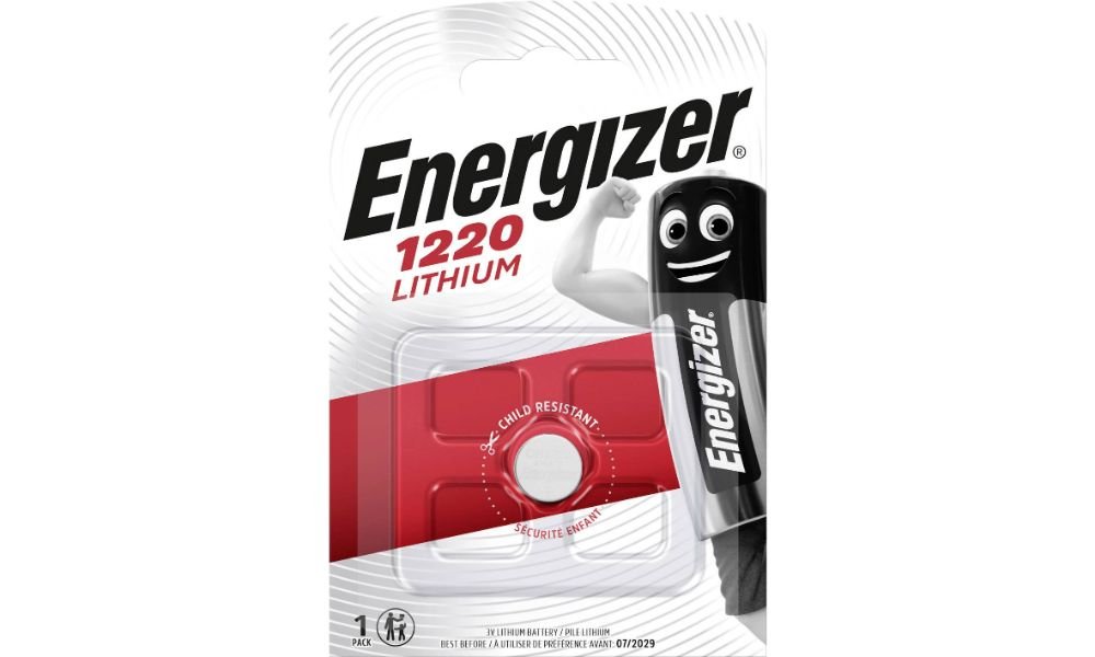 ENERGIZER ლითიუმ ელემენტი-ღილაკი 1220 ზომა