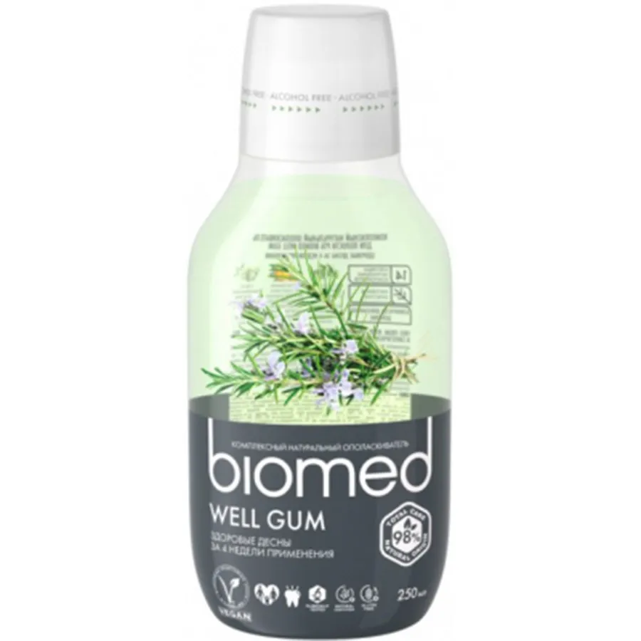 BIOMED სავლები ჯანსაღი ღრძილები WELL GUM (ბიომედი)