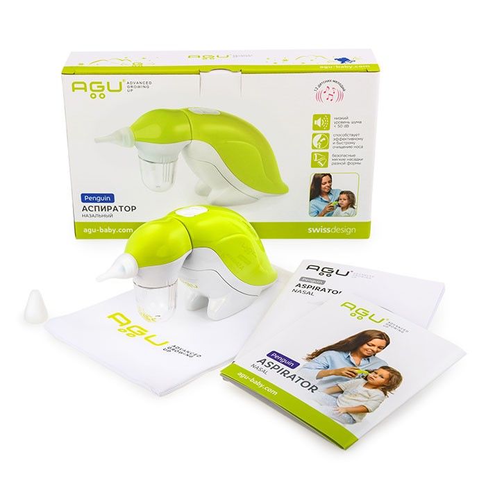 AGU BABY NS19 ნაზალური ასპირატორი/7640187397024