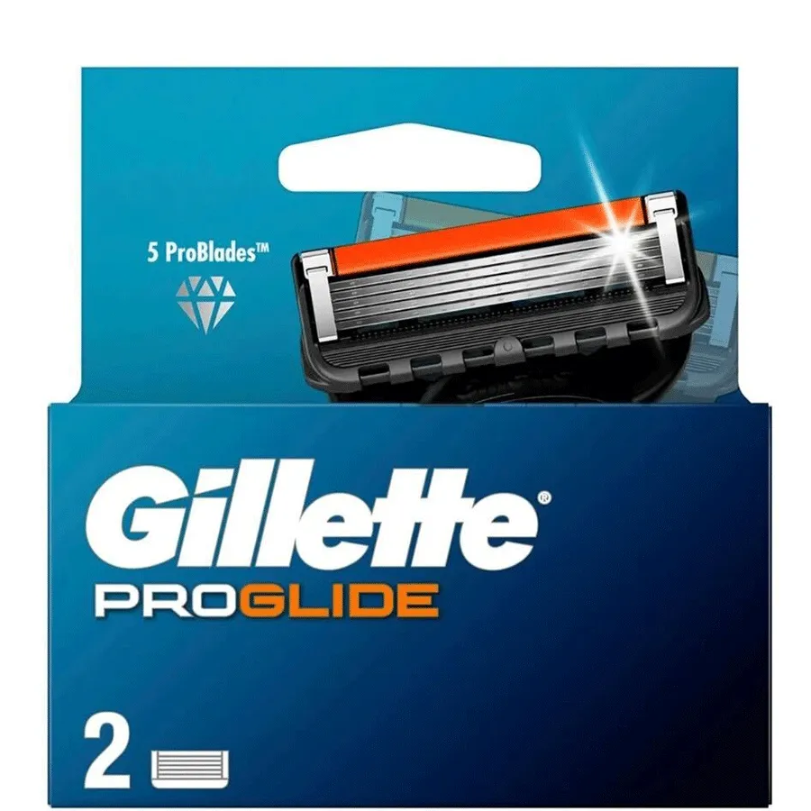 GILLETTE FUSION საპარსი დანადგარის პირი 2 ც (ჯილეტი)