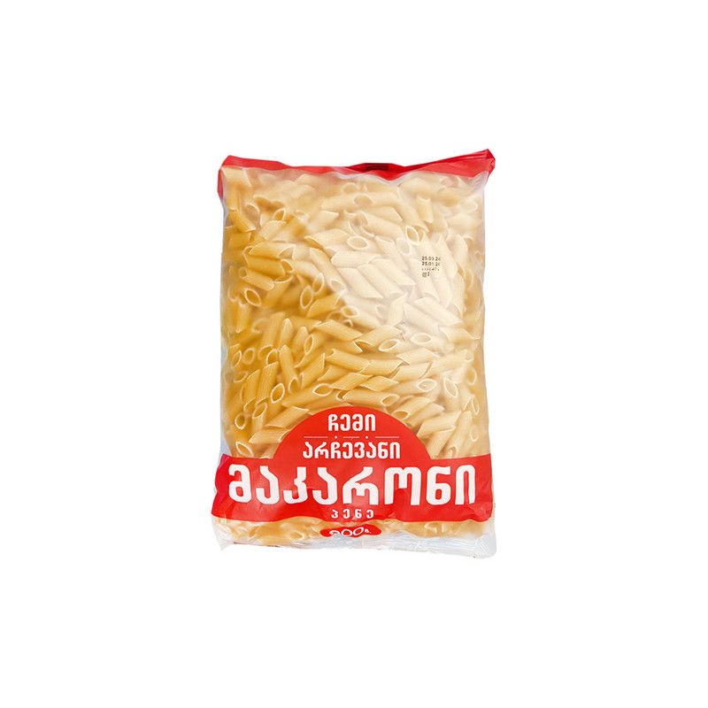 ჩემი არჩევანი მაკარონი პენე 900 გრ/7868344444057