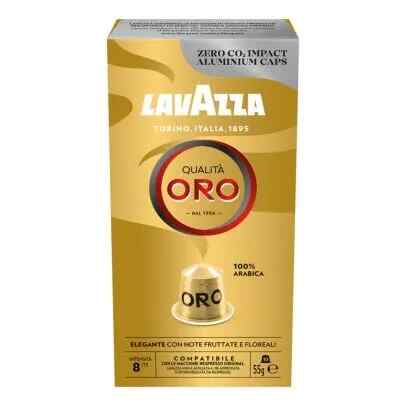 Lavazza-ყავა ნესპრესო კაფსულა ალუმინის ORO 1X10 0.55გრ