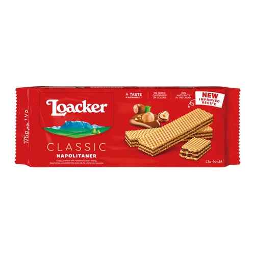 LOACKER- ვაფლი კლასიკი ნაპოლიტანერი 175გრ