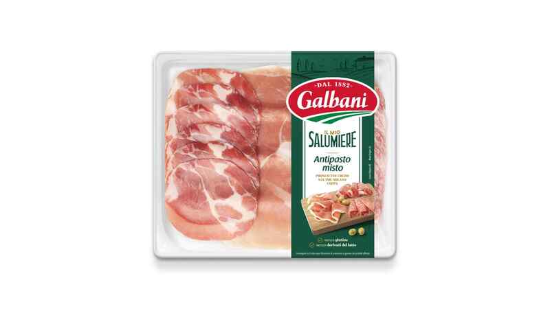 Galbani- ხორცის ასორტი 110გ. (PROSCIUTTO CRUDO, COPPA, SALAME)