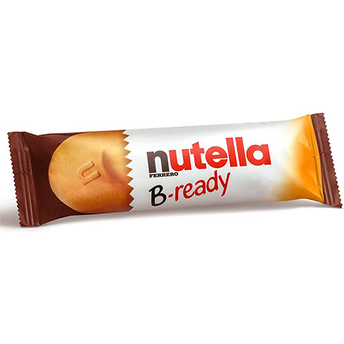 ორცხობილა/Nutella/ B-ready ნუტელას კრემით 22გ