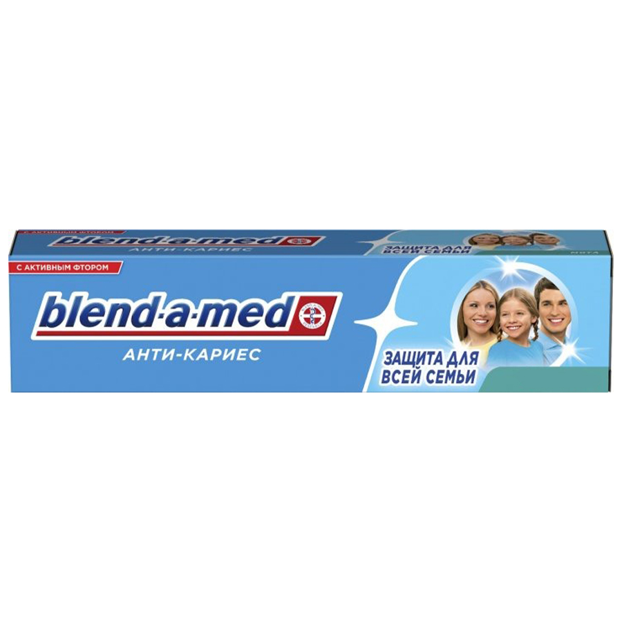 BLEND-A-MED კარიესის საწინააღმდეგო კბილის პასტა 65 მლ (ბლენდ-ა-მედი)