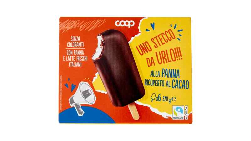 COOP- 6 ც. ვანილის ნაყინი შოკოლადის სარკალში