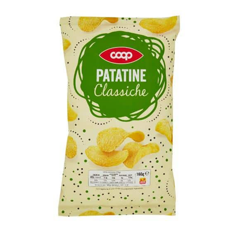 COOP- კარტოფილის ჩიფსი 14*160 გრ