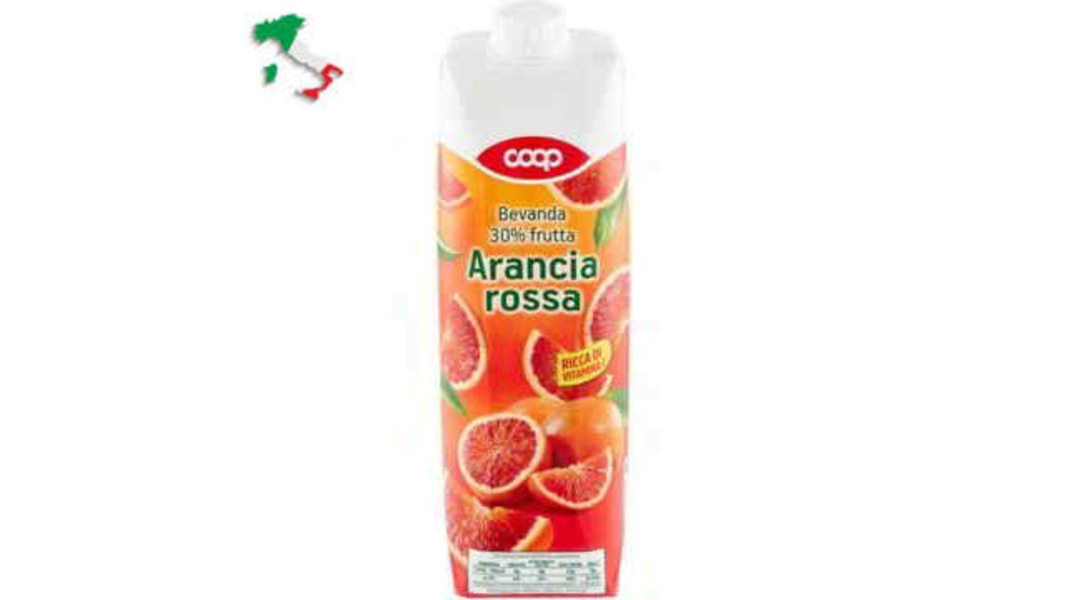 COOP- წითელი ფორთოხლის წვენი 30% Drink 1 l