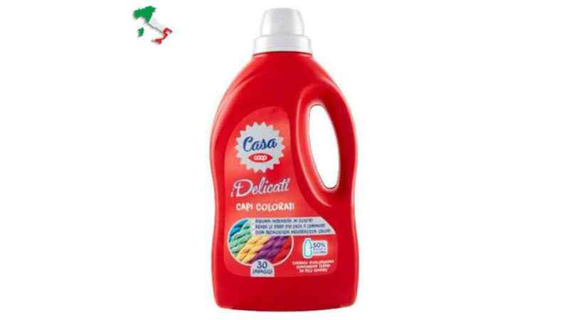 COOP- ფერადი სარეცხის სითხე 1,5 l - I Delicati
