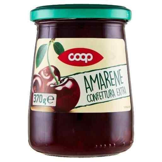 COOP- შავი ალუბლის ჯემი 370 გრ.