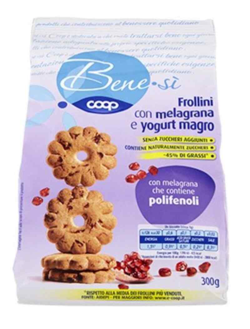COOP- ორცხობილა იოგურტით და ბროწეულით 300 g