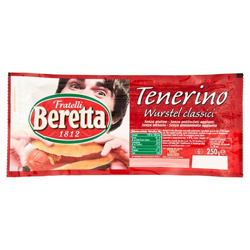 სოსისი/Beretta/კლასიკი უგლუტენო 250გ